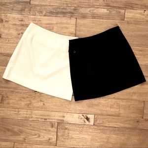 BR Black & Ivory Wool/Cashmere Skirts